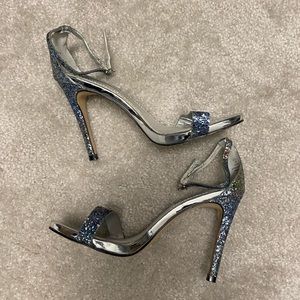 BCBGeneration Black Puffer Vest with faux fur hood